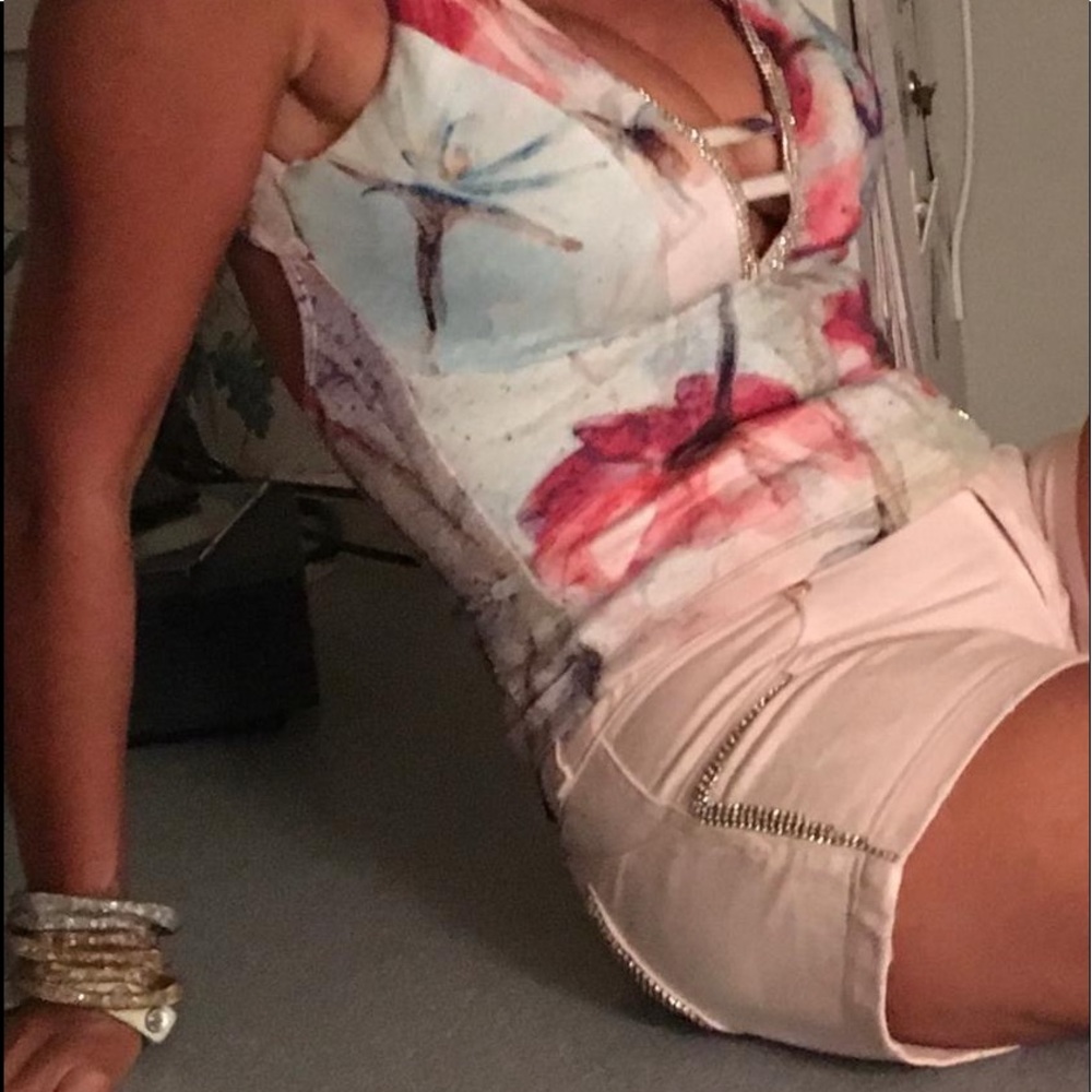 Pink shorts